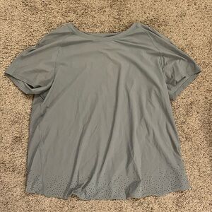 Lululemon Criss Corss Back Short Sleeve Shirt